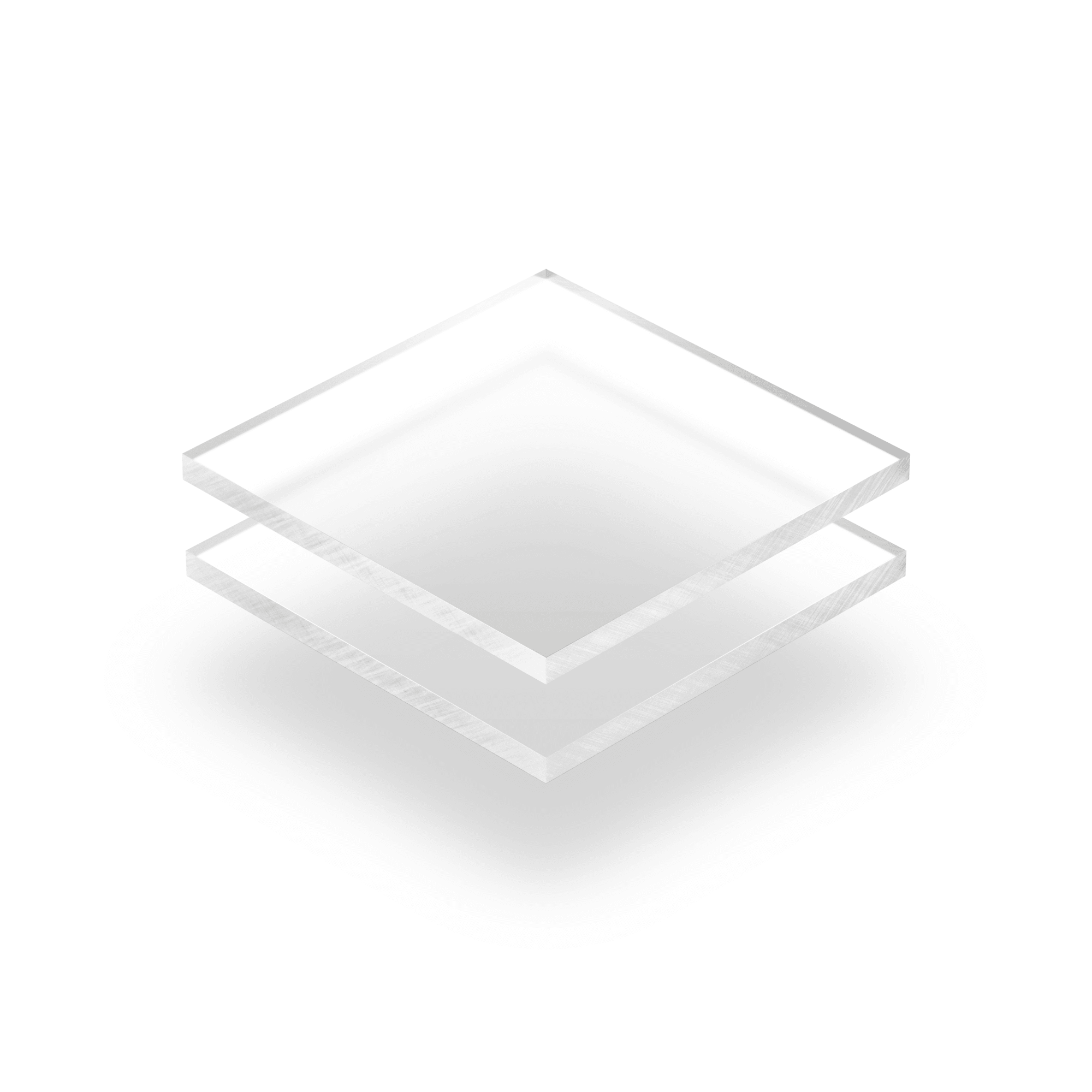Plexiglas frost helder plaat