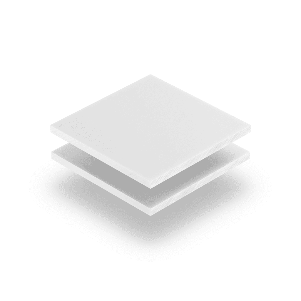 Plexiglas-frost-wit