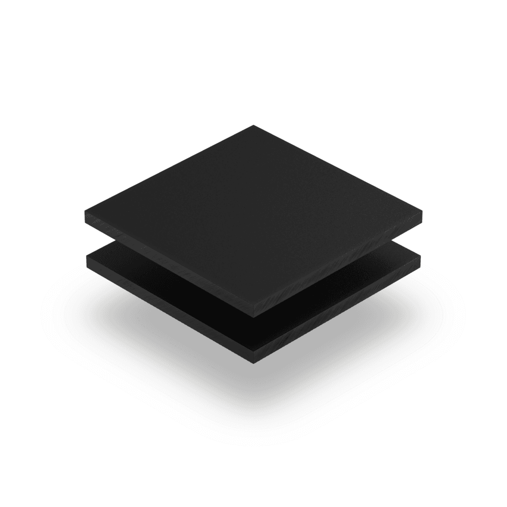 Plexiglas-frost-zwart
