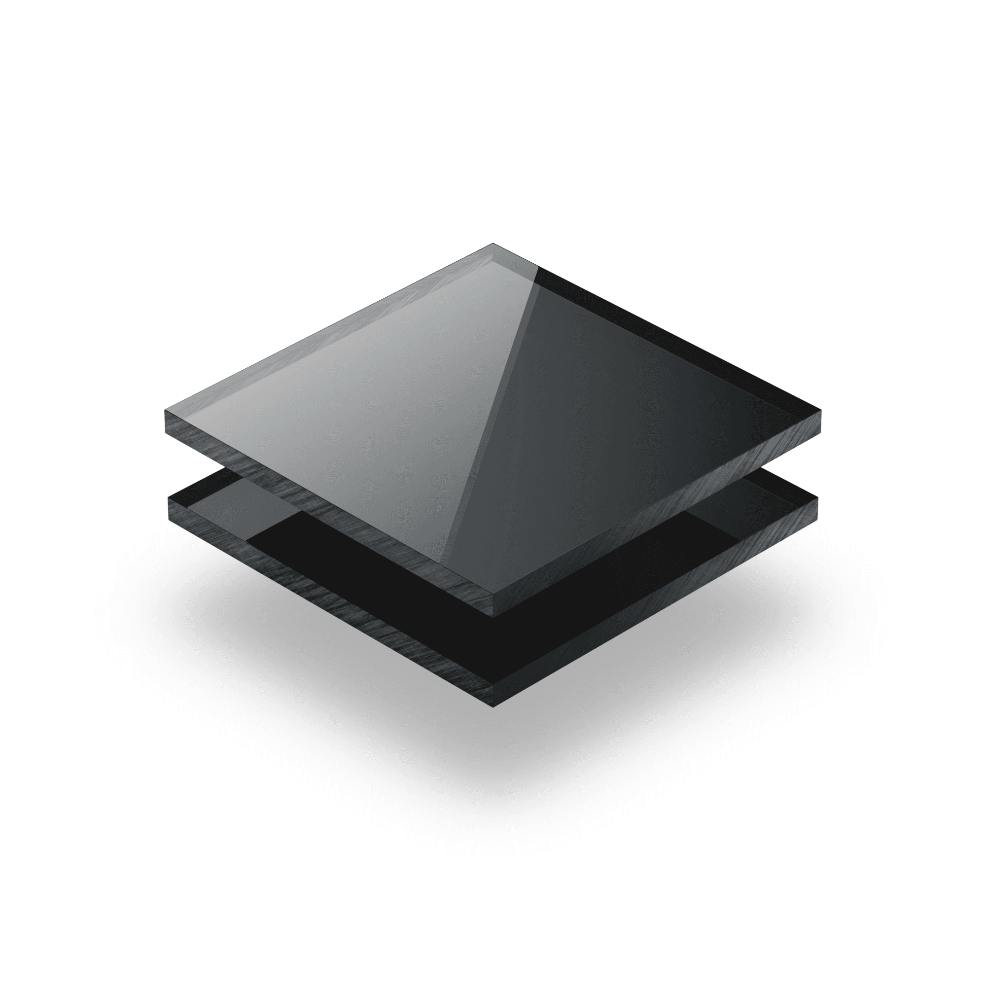 Plexiglas spiegel antraciet