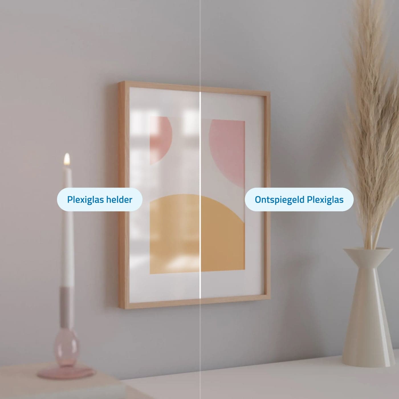 Ontspiegeld plexiglas