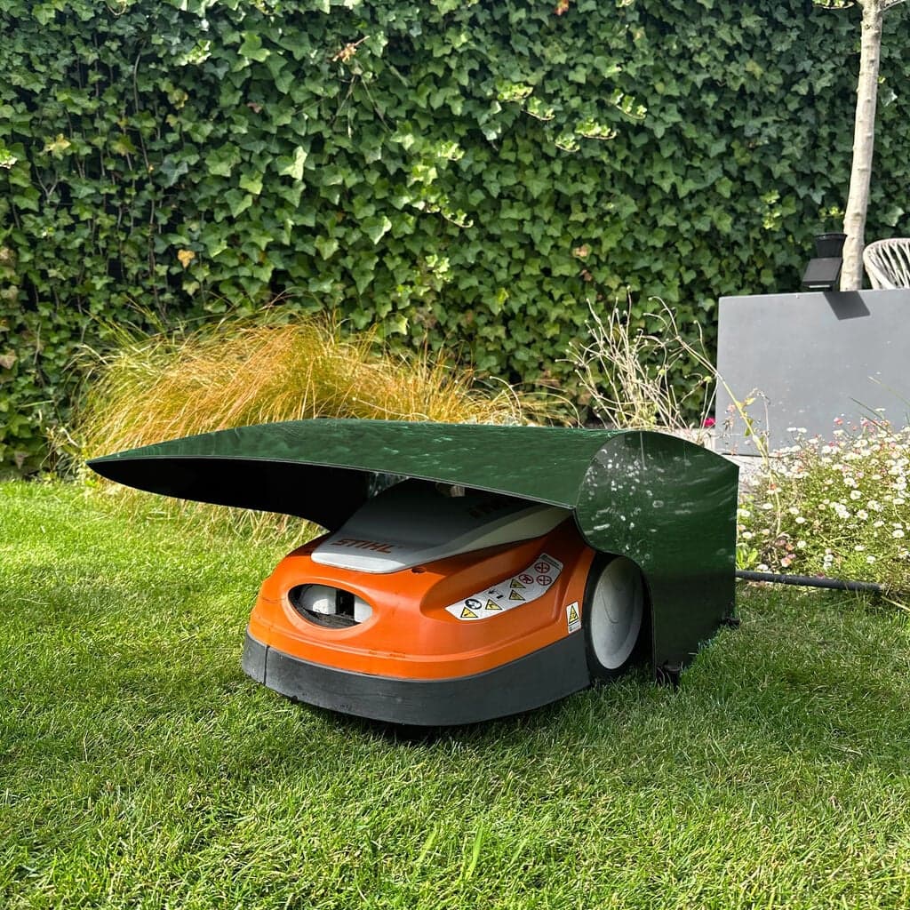 Robotmaaier garage - Donkergroen - Bescherm je robotmaaier tegen weersinvloeden