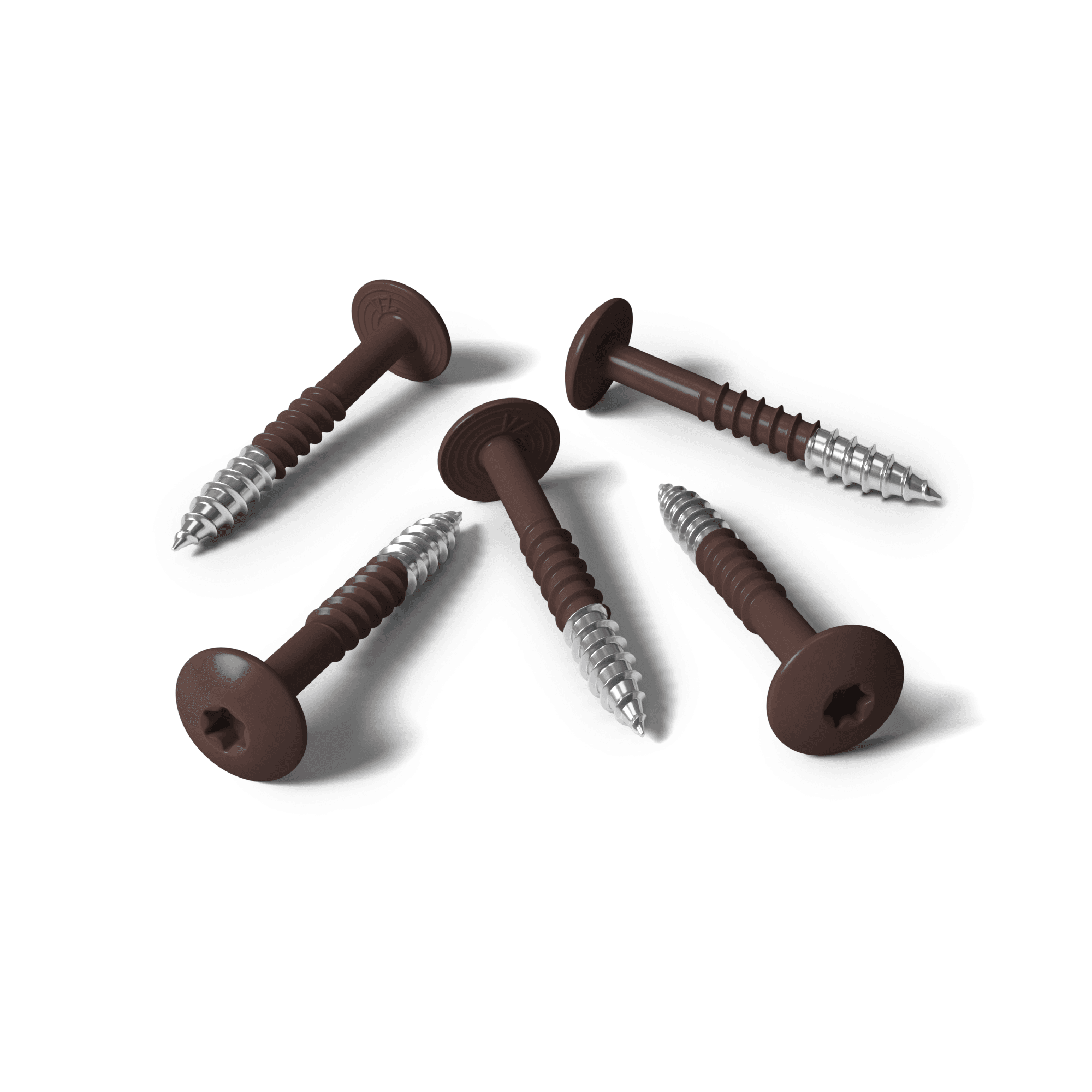 HPL schroeven RAL8017 chocoladebruin