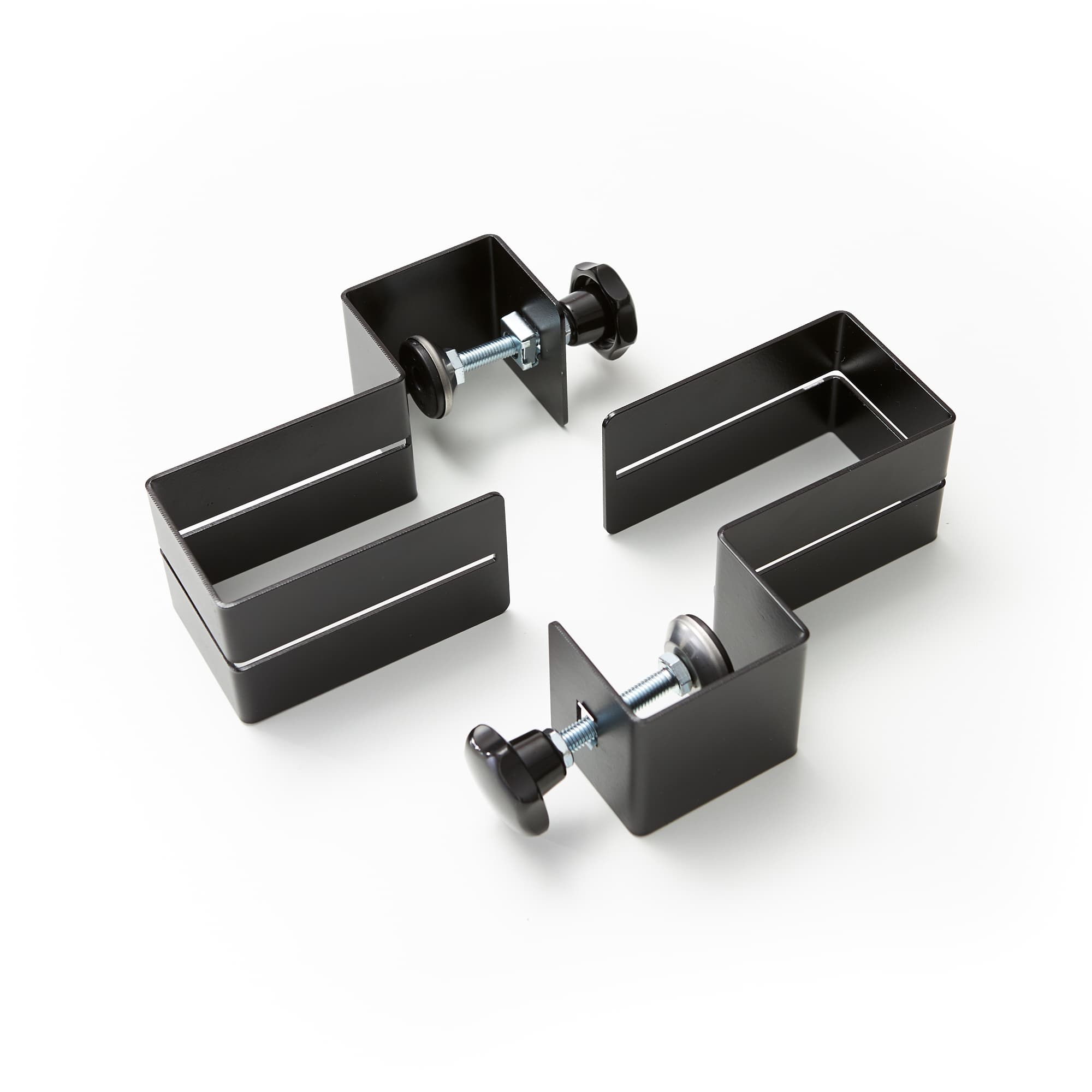 Klemmen set voor plexiglas