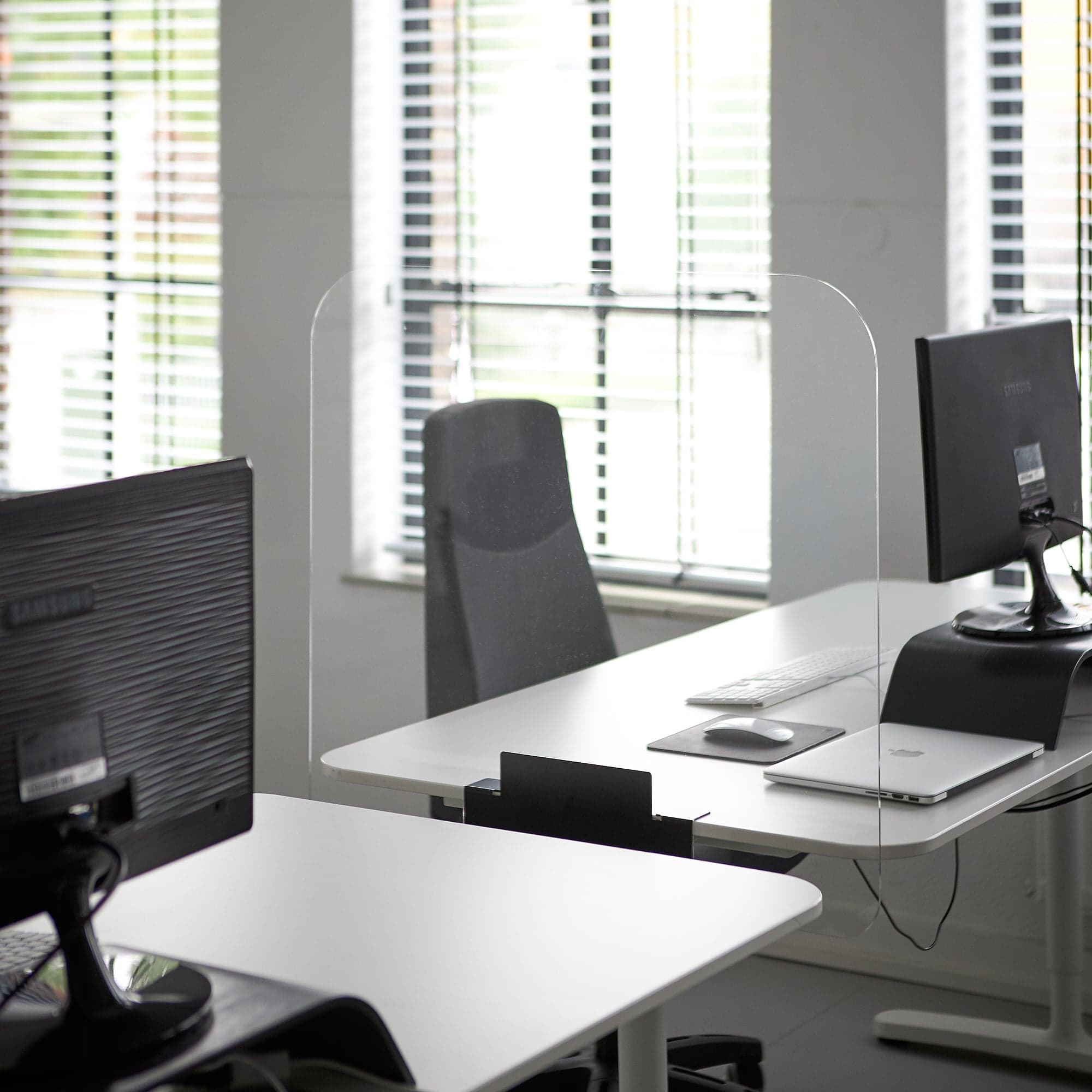 Plexiglas bureau-afscheiding