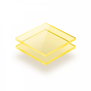 Plexiglas fluor geel