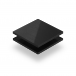 Zwarte hard polyetheen PE plaat