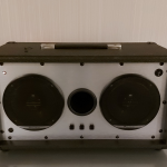 Retro bluetooth speaker voor