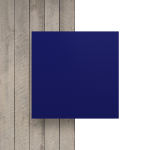 Voorkant letterplaat nachtblauw mat
