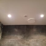 Plafond van HPL in toilet 1.4