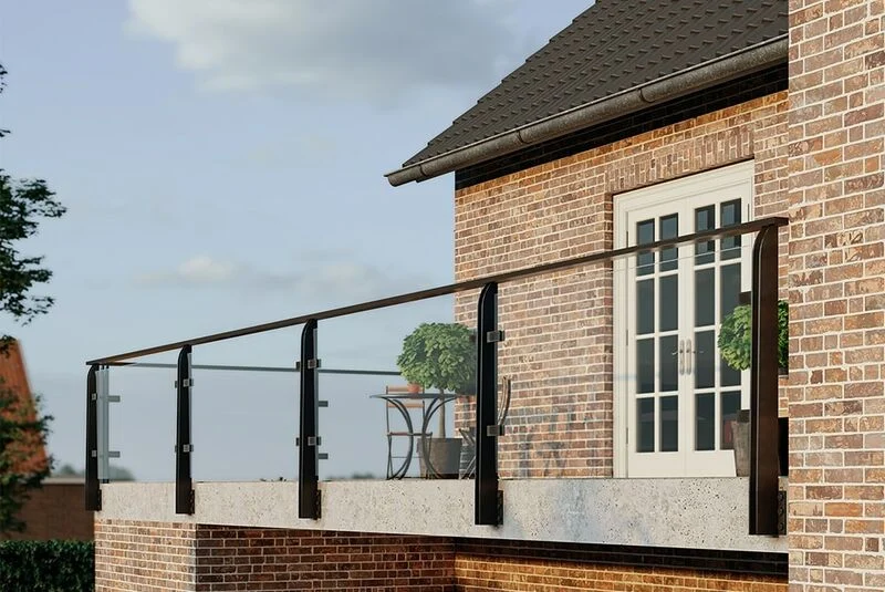 polycarbonaat windscherm balkon